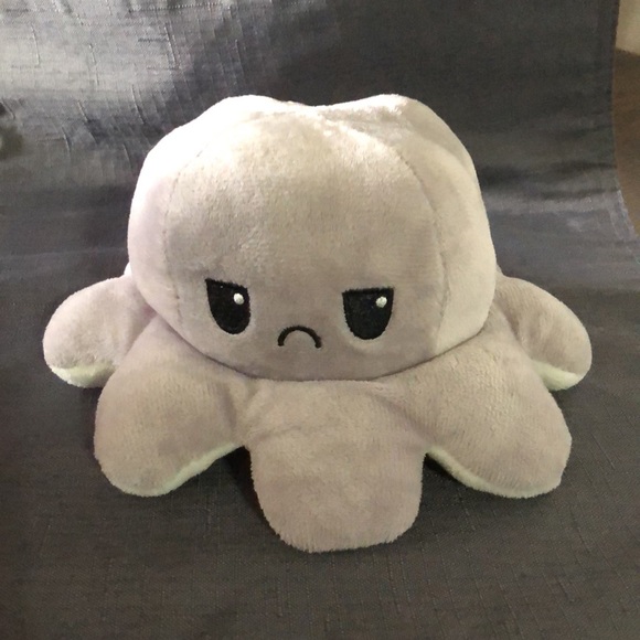 Other - 🌟4/$12🌟FLIPPY OCTOPUS. Happy Face, Sad Face. Clean, great used cond.
